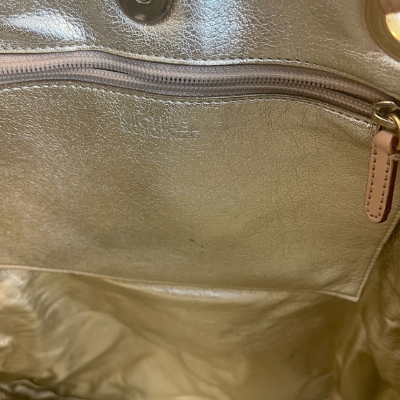 Vintage Michael Kors green snake leather tote bag - Picture 9 of 10